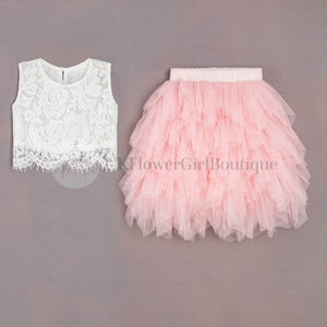Ophelia Couture Set - Baby Pink