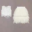 Baby Ophelia Couture Set - Ivory White