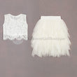 Ophelia Couture Set - Ivory White