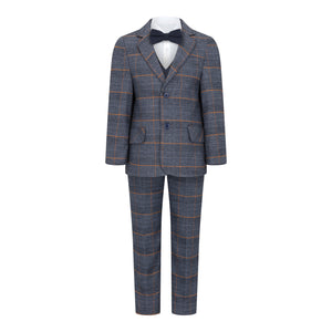 5 piece boys suit