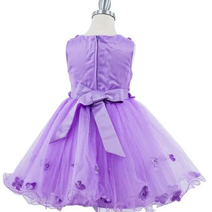 Daisy Dress in Lavender - rear 