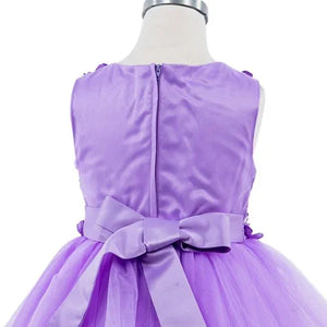 Daisy Dress in Lavender rear bow