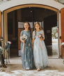 Dusty Blue Flower Girl Dress