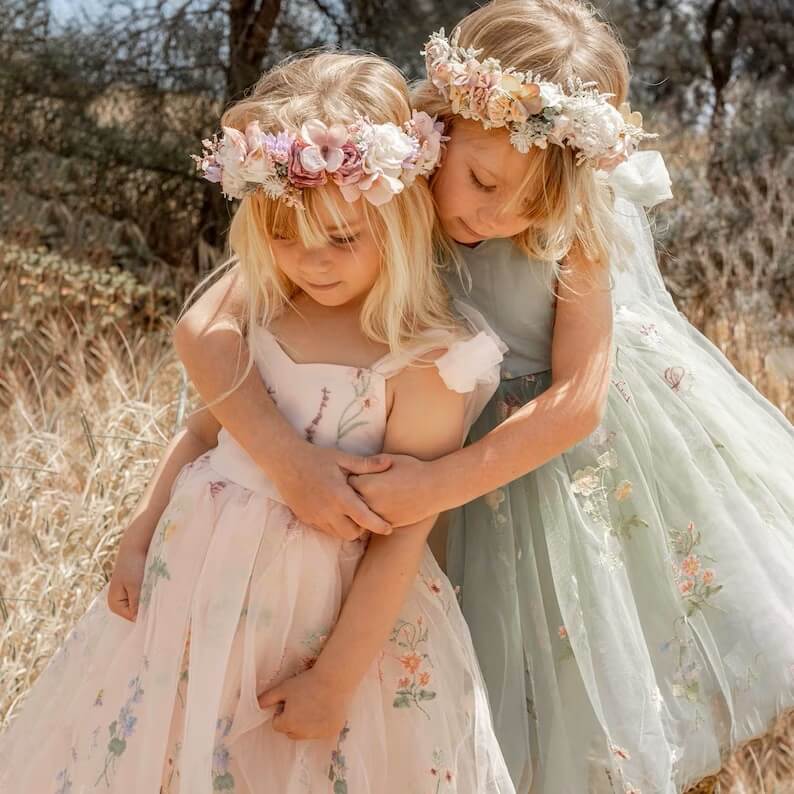 Enchanted Angel Dress UK Flower Girl Boutique