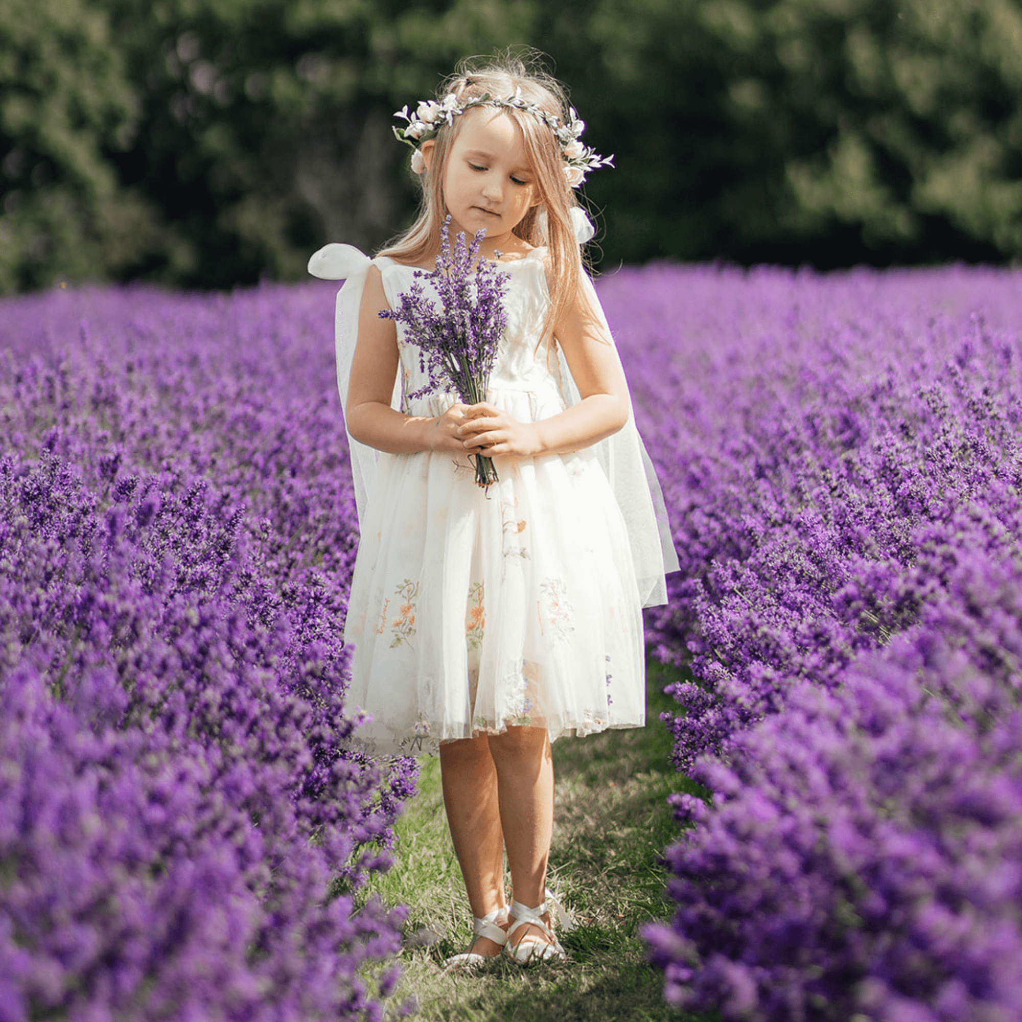 Enchanted Angel Ivory Dress