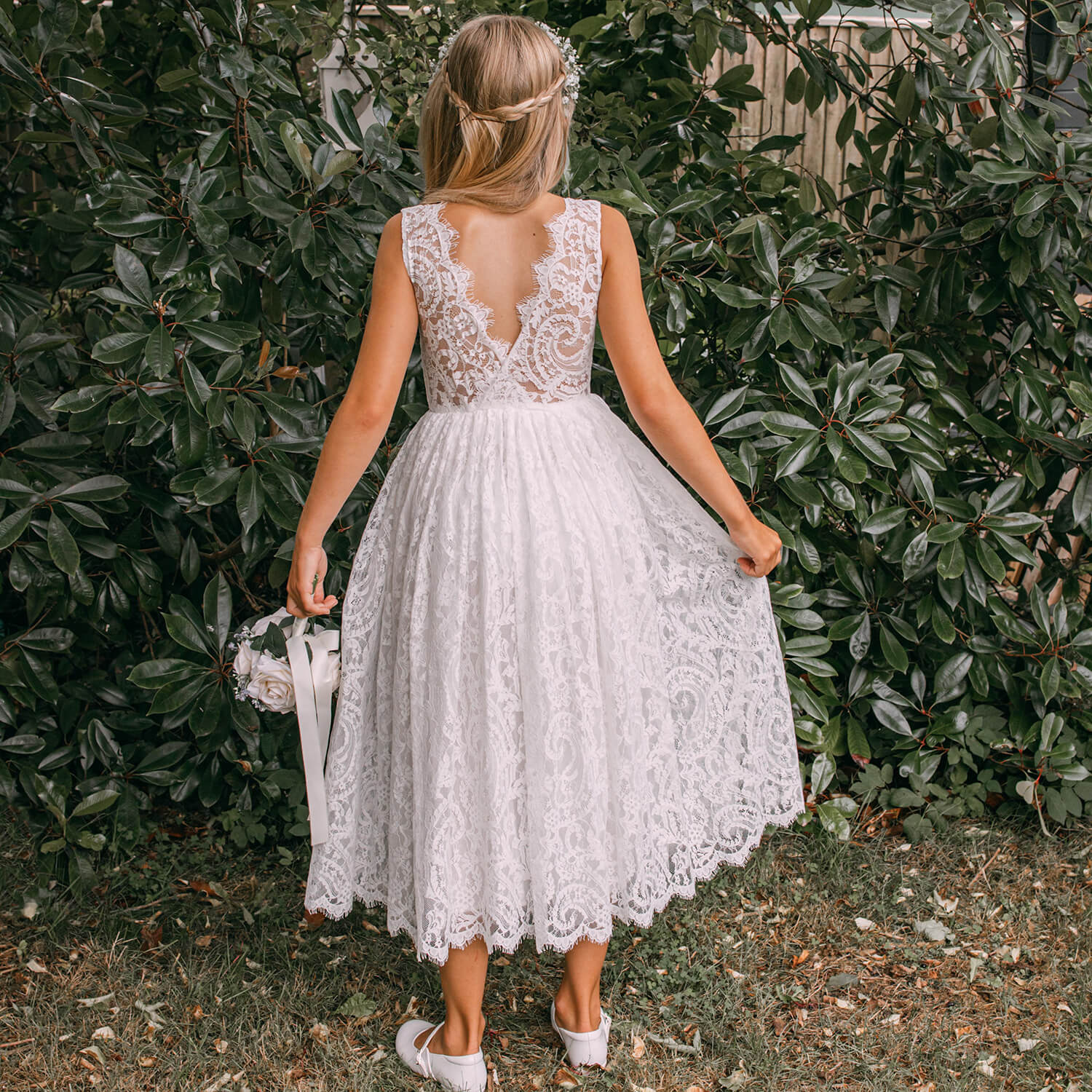Florence Dress | White