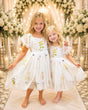 Enchanted Forget Me Not Dress - White