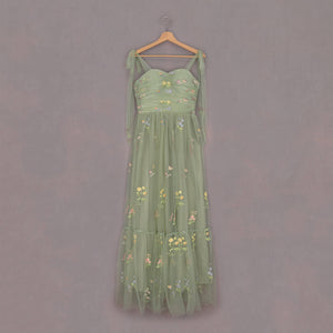 Enchanted Lalla Dress - Fern Sage Green