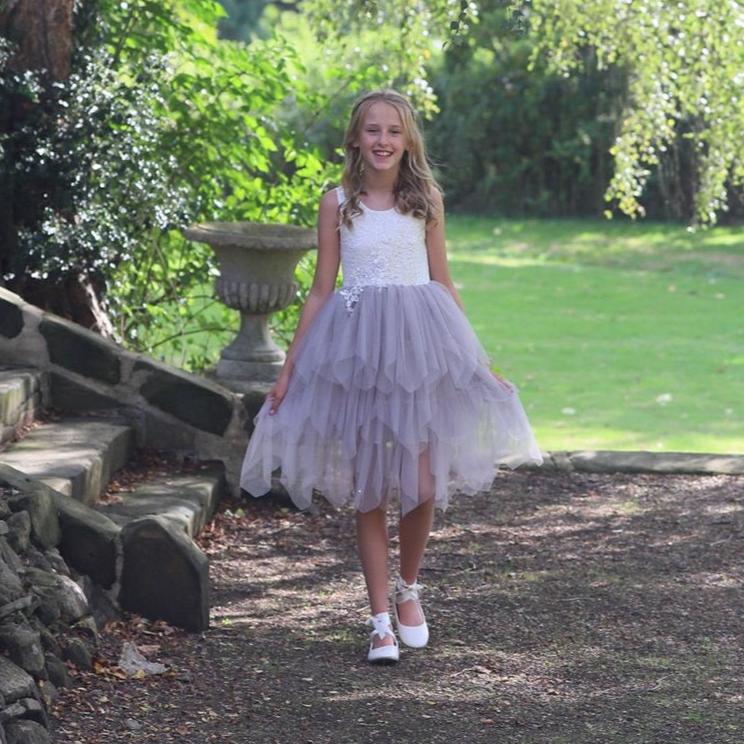 Grey Dress Collection | UK Flower Girl Boutique Grey Dress Collection | UK Flower Girl Boutique