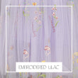 Lilac option for tulle