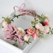 Pink Flower Waist Sash / Head Piece