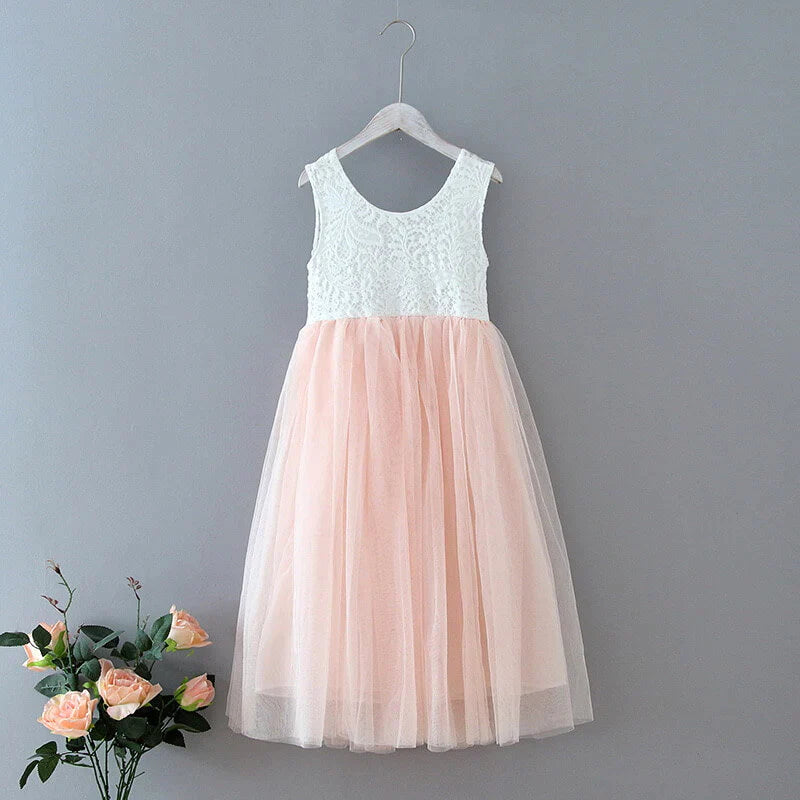 Blush classic dress