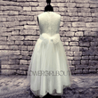 Isabella Flower Dress - White