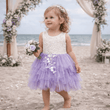 Robe Boho Dreams - Appliqué Lilas