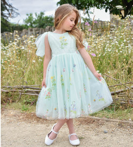 pretty girl modellimg dress