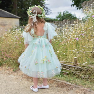 pretty girl modelling dress