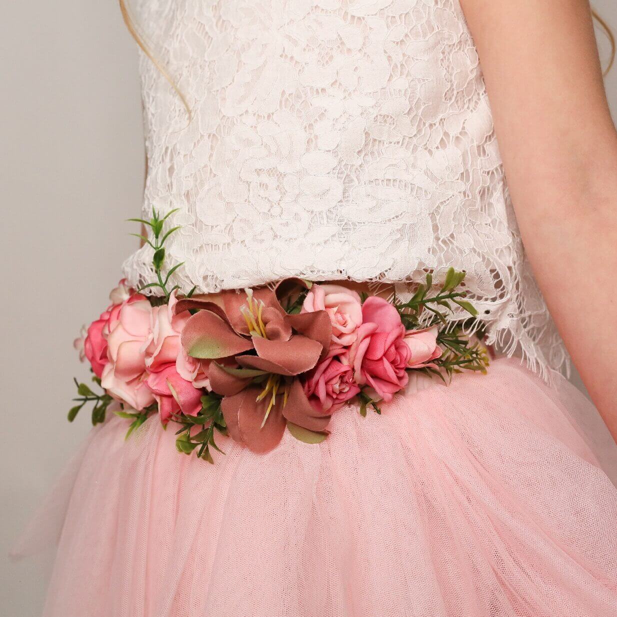 Flower Girl Waist Sash UK Flower Girl Boutique