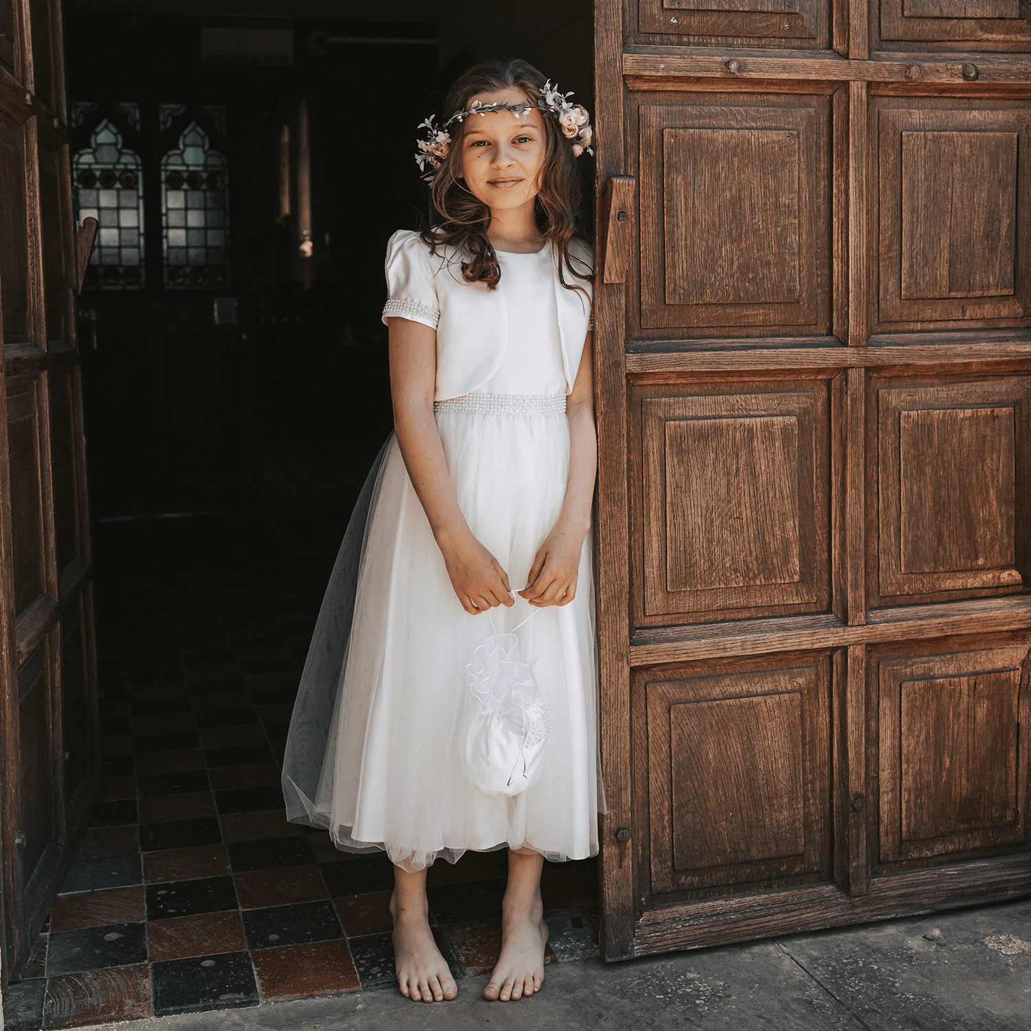 white childrens bridesmaid dresses uk Junior Bridesmaid Dress White