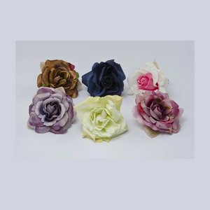 Artificial roses for flower girl dresses
