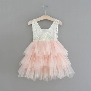 Baby Boho Dreams Dress - Blush Appliqué