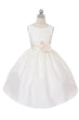 Baby Morgan - Bridal Ivory or White with Choice of 21 Colour Sash and Flower