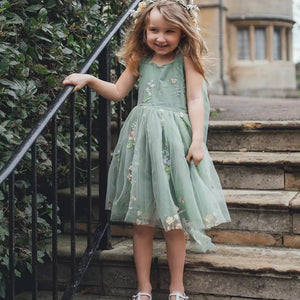 Enchanted Angel Fern Dress | UK Flower Girl Boutique Enchanted Angel Fern Dress | UK Flower Girl Boutique