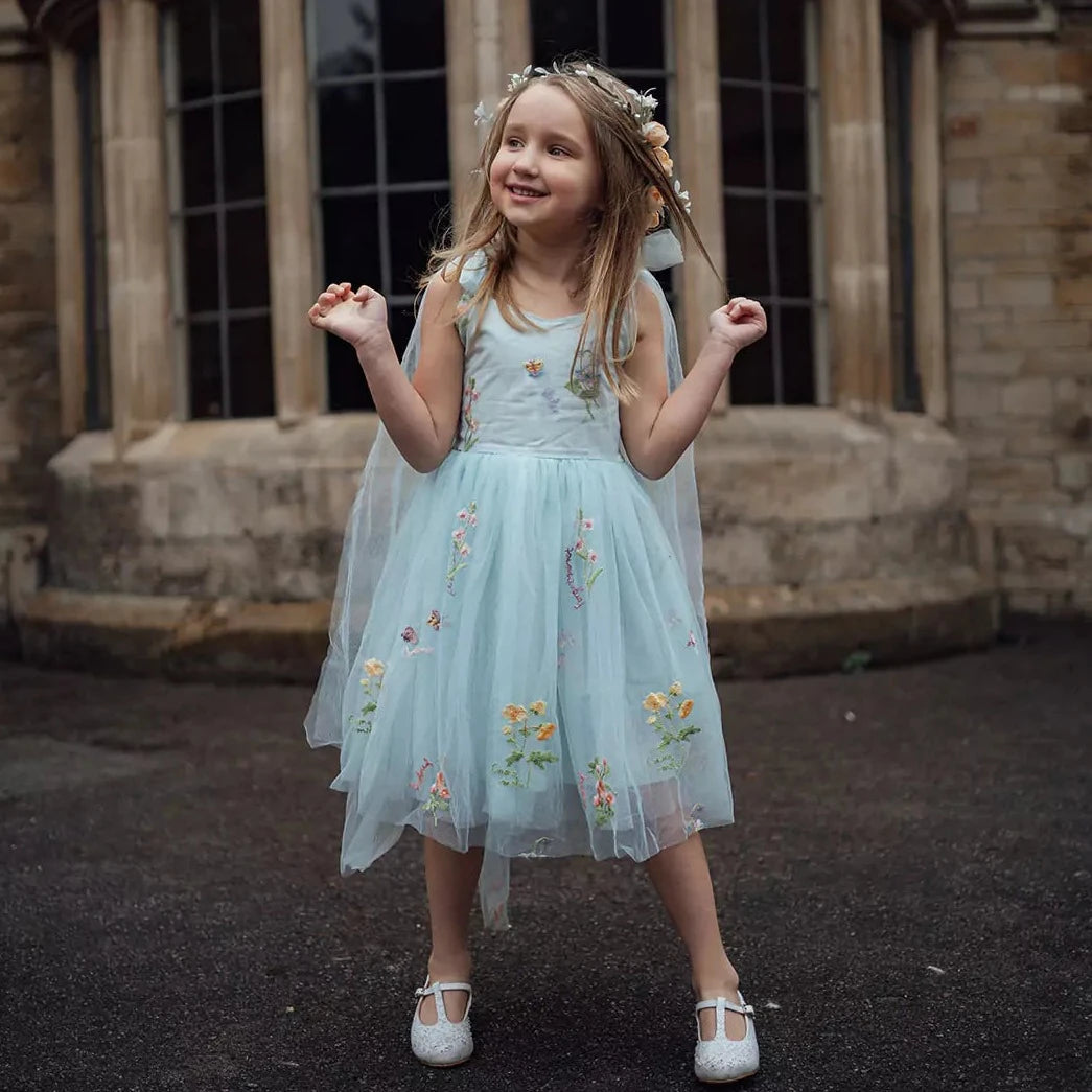angel dress blue Enchanted – Baby PARTYWEAR Madeline (Cartoon Series Version) Size:12m preppy style.