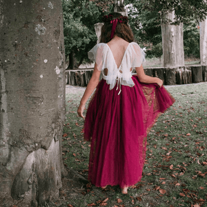 SALE Serendipity Dress | Burgundy | UK Flower Girl Boutique SALE Serendipity Dress | Burgundy | UK Flower Girl Boutique