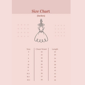 Kenza size chart