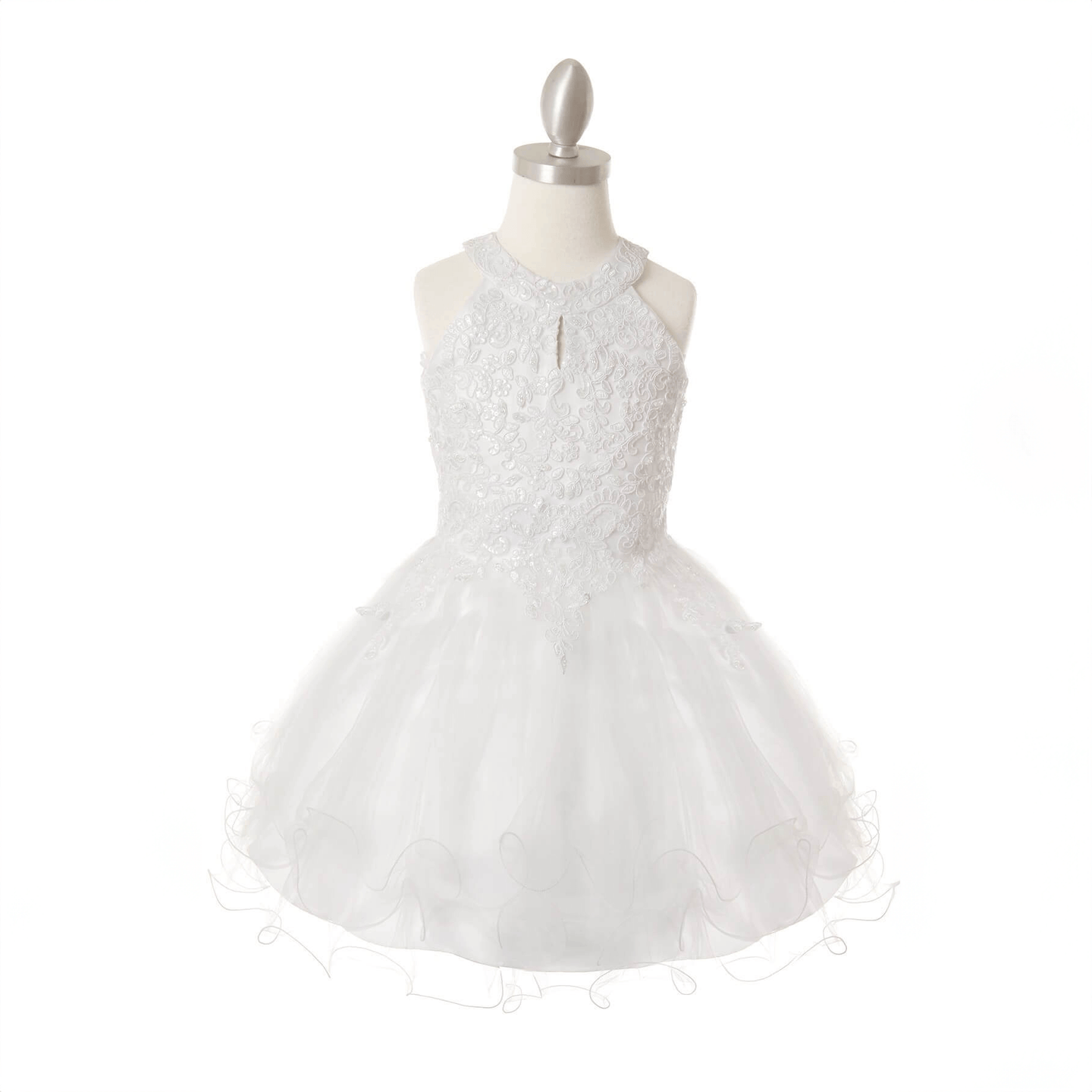 Clara Party Dress in white 