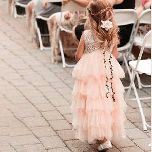 Baby-Bohemian-Spirit-Kleid – ärmellos – Blush 