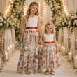 Enchanted Snow Sleeveless Dress - Chantilly Lace