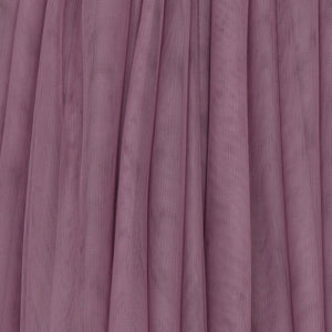 Close-up of purple mauve tulle fabric