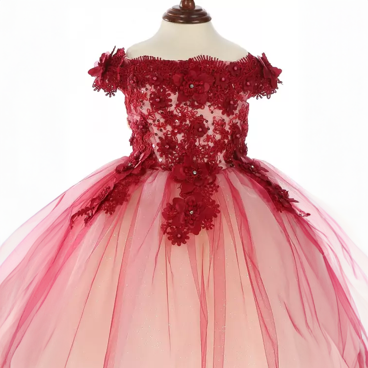 Cinderella couture little girl dresses clearance