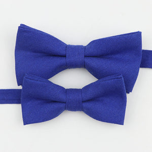 Mr and Master Linen Bow Tie Sets