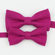 Mr and Master Linen Bow Tie Sets