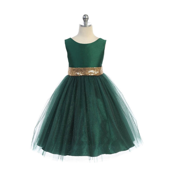 Emerald Girls Occasion Dress UK Flower Girl Boutique