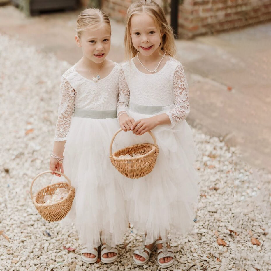Little hot sale flower dresses