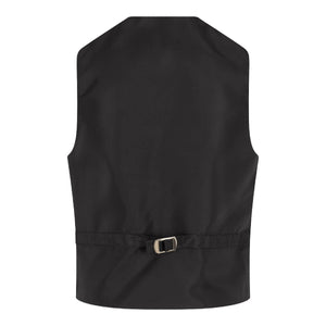 Black waistcoat rear