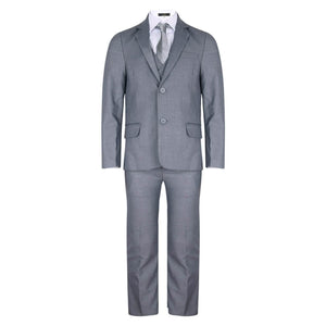 Boys silver grey Edward suit