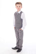 Boy wearing Edward silver suit