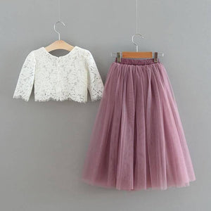 Top and skirt set