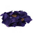 Purple artificial rose petals