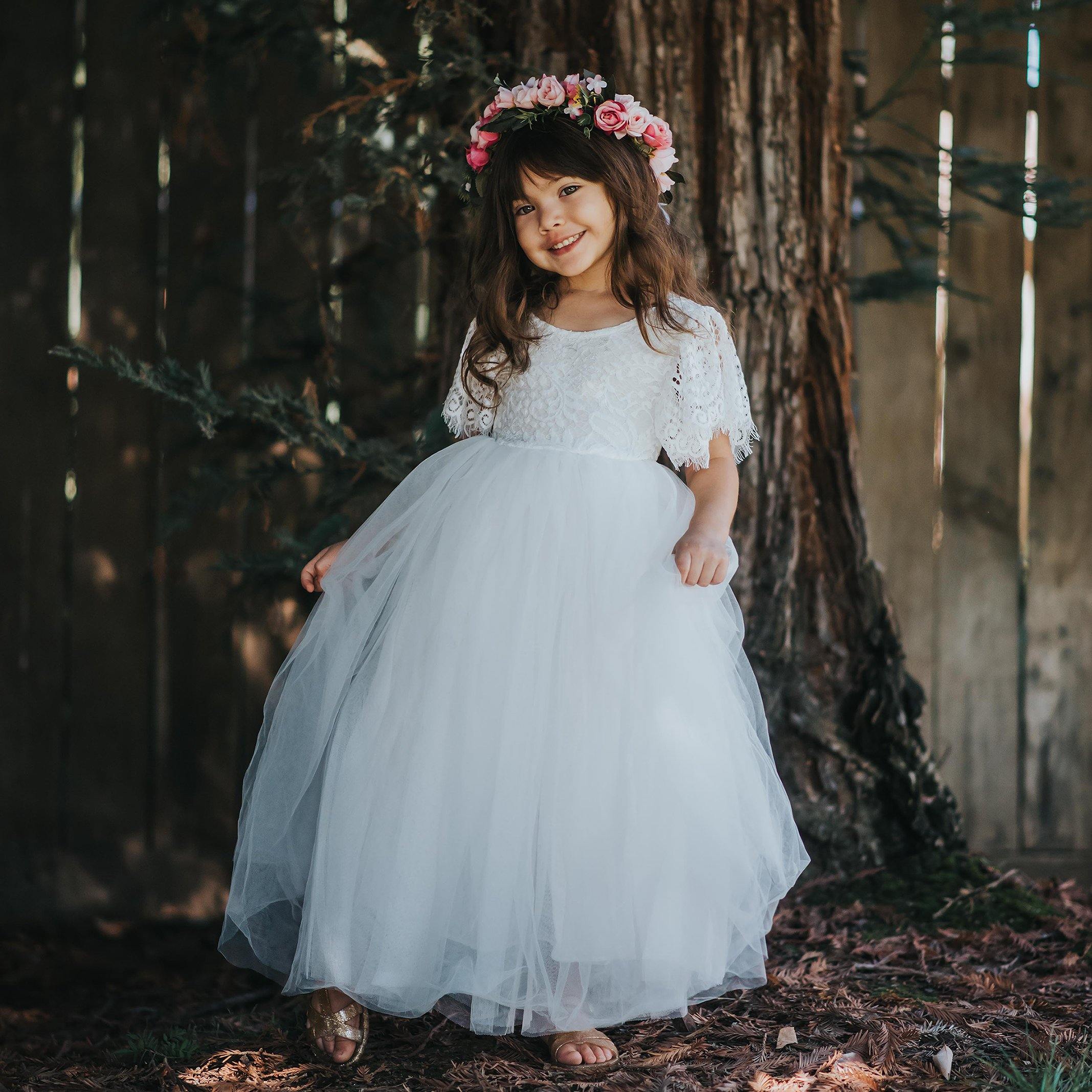 Bohemian Flower Girl Dresses | UK Flower Girl Boutique Bohemian Flower Girl Dresses | UK Flower Girl Boutique