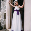 Grace Dress - Purple - UK Flower Girl Boutique