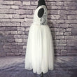 Girls Bohemian Classic Dress - White