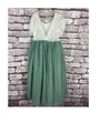 Bohemian Flutter Dress - Sage Green