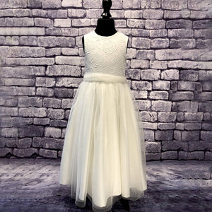 Isabella Flower Dress on mannequin