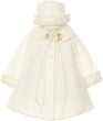 Ivory Winter Coat and Hat