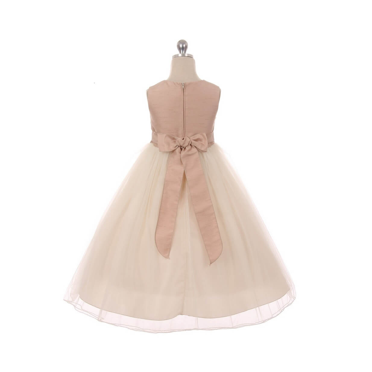 Vintage rose deals flower girl dresses